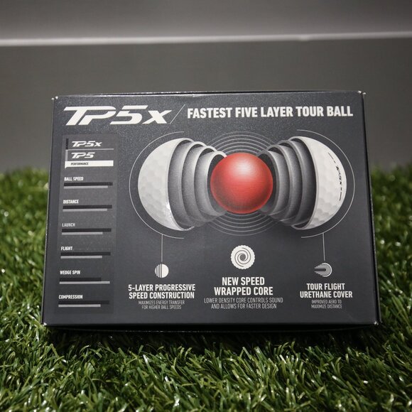 TaylorMade TP5x Golf Balls (2025 gen) - Picture 2 of 6